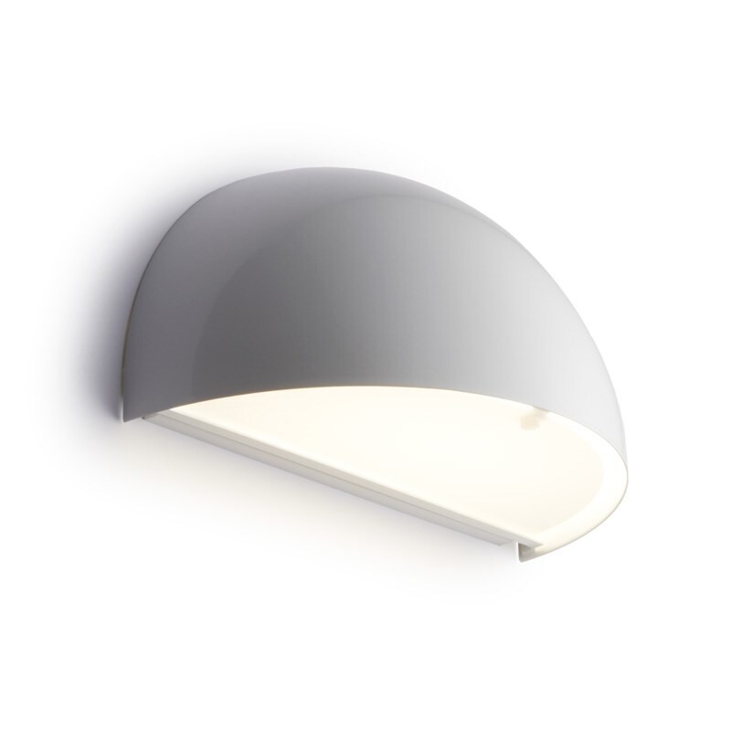 Rørhat Væglampe 10,5W LED Hvid – Light-Point