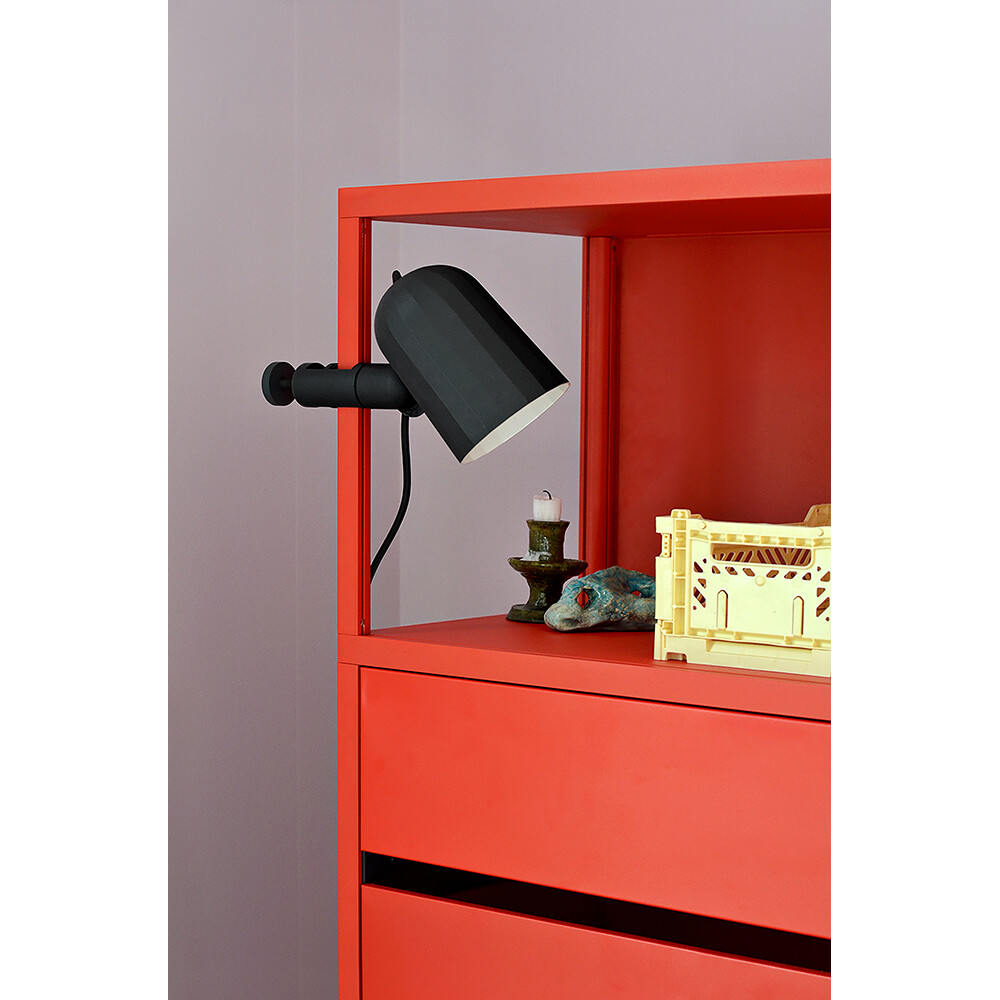 Noc Clip Vegglampe Dark grey HAY Noc Clip Vegglampe Dark grey HAY