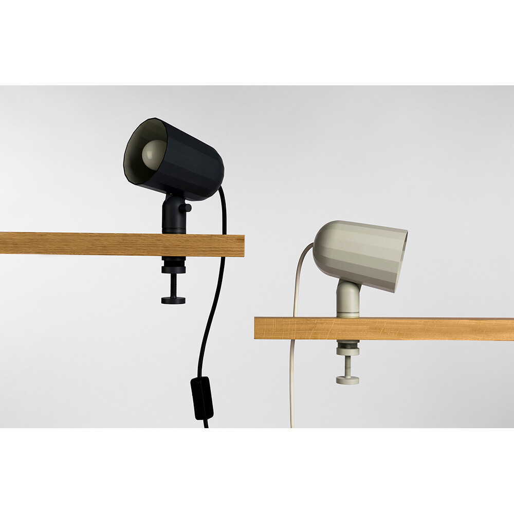 Noc Clip Vegglampe Dark grey HAY Noc Clip Vegglampe Dark grey HAY