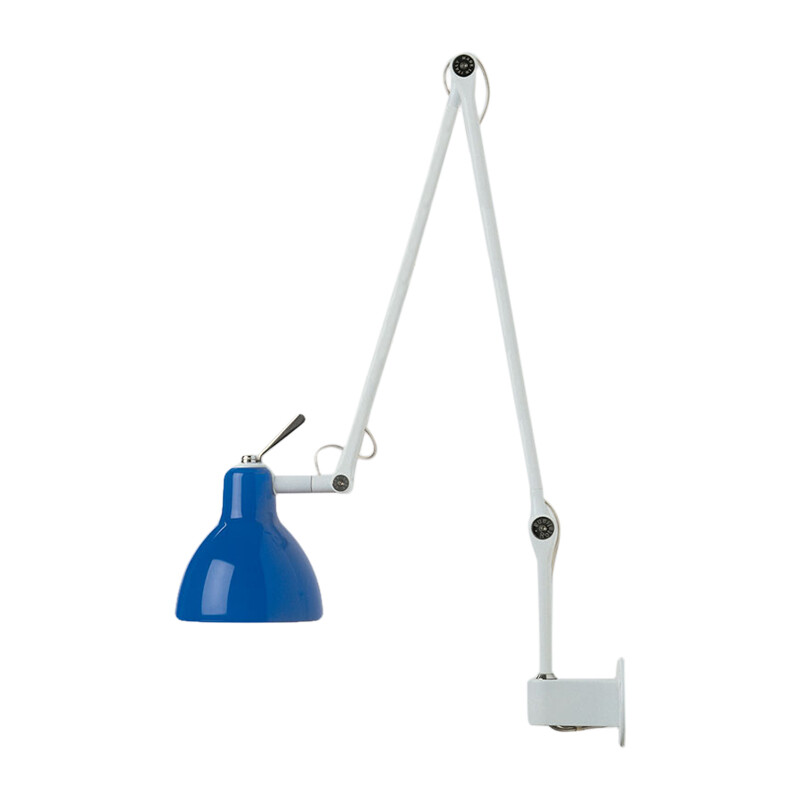 Luxy Vägglampa W2 från Rotaliana röd Skärm Alu Ställning