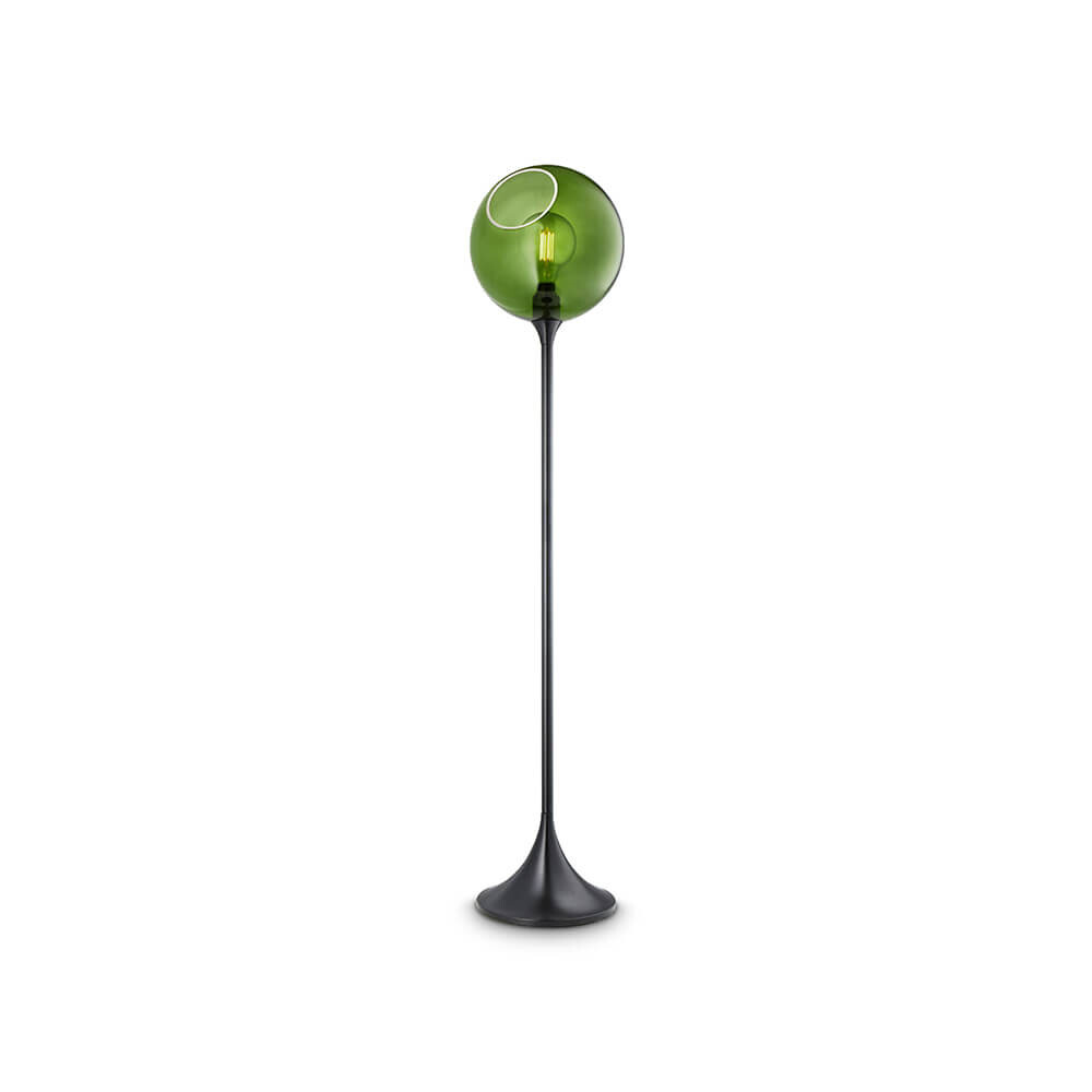 DESIGN BY US Ballroom Gulvlampe Army/Black - Design By Us grønn 320 mm Glass