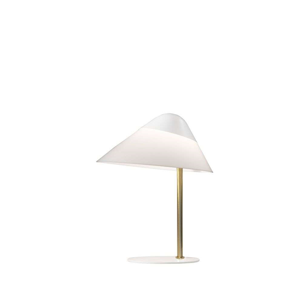 Opala Mini Bordlampe White/Brass - Pandul thumbnail