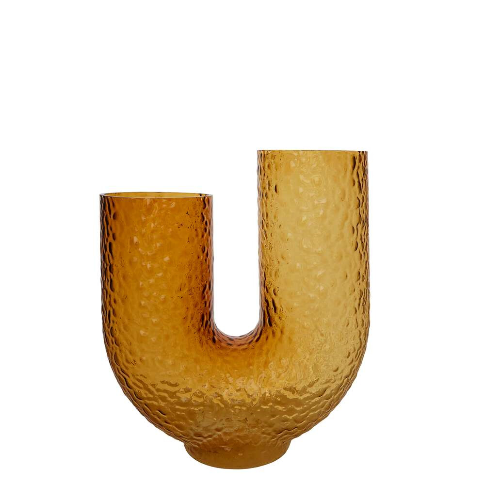 Arura High Glass Vase Amber - AYTM thumbnail