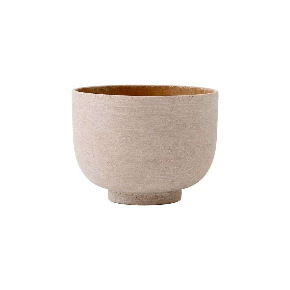 Image of Collect Planter Pot SC71 Ochre L - &Tradition (16435850)