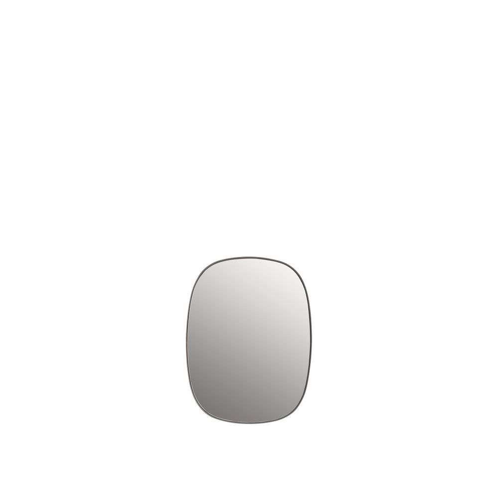 Framed Mirror Small Grey/Clear Glass - Muuto thumbnail