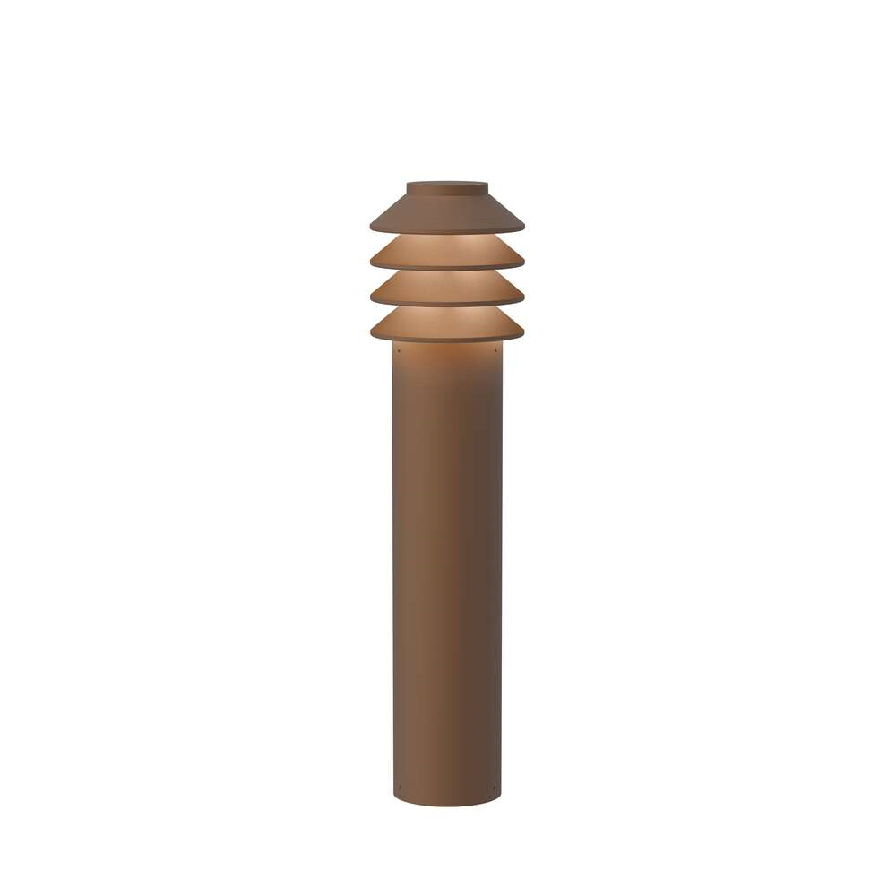 Bysted Garden Lang LED 2700K m/base Corten - Louis Poulsen thumbnail