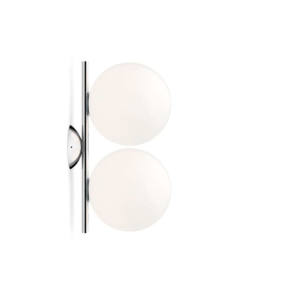 Flos Ic C/w1 Double Væglampe Krom