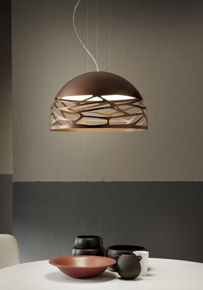 Kelly SO1 Pendelleuchte Ø50 Bronze Studio Italia Design Kelly SO1 Pendelleuchte Ø50 Bronze Studio Italia Design
