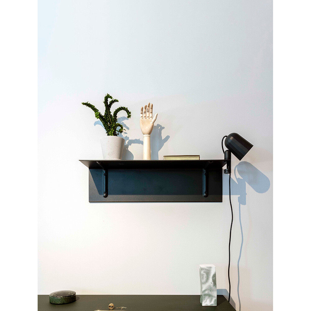 Noc Clip Vegglampe Dark grey HAY Noc Clip Vegglampe Dark grey HAY