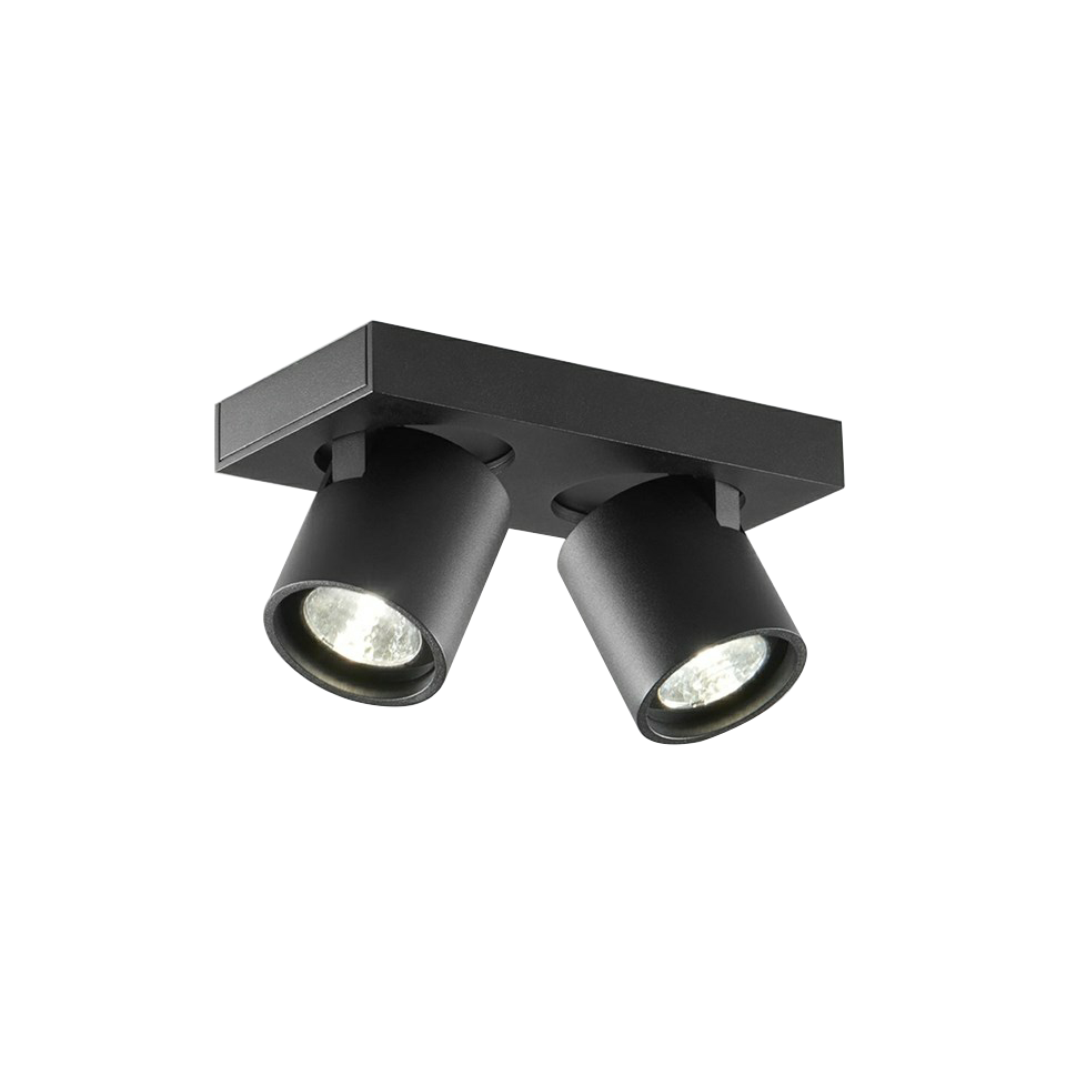 Focus+ 2 LED 3000K Loftlampe Sort - LIGHT-POINT thumbnail