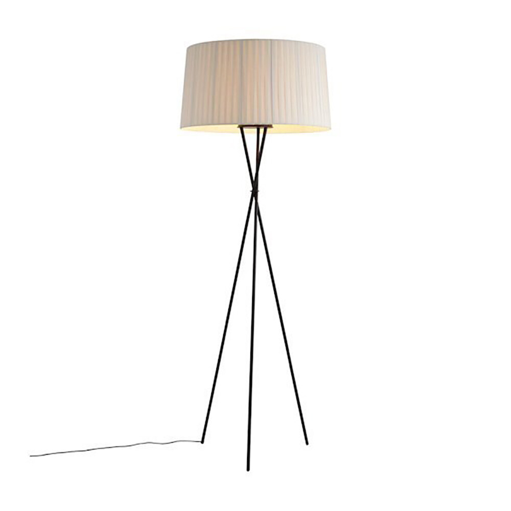 Santa & Cole Gulvlamper | Kjøp dem her med 103% prismatch TMM Gulvlampe OakWhite med diffuser Santa & Cole