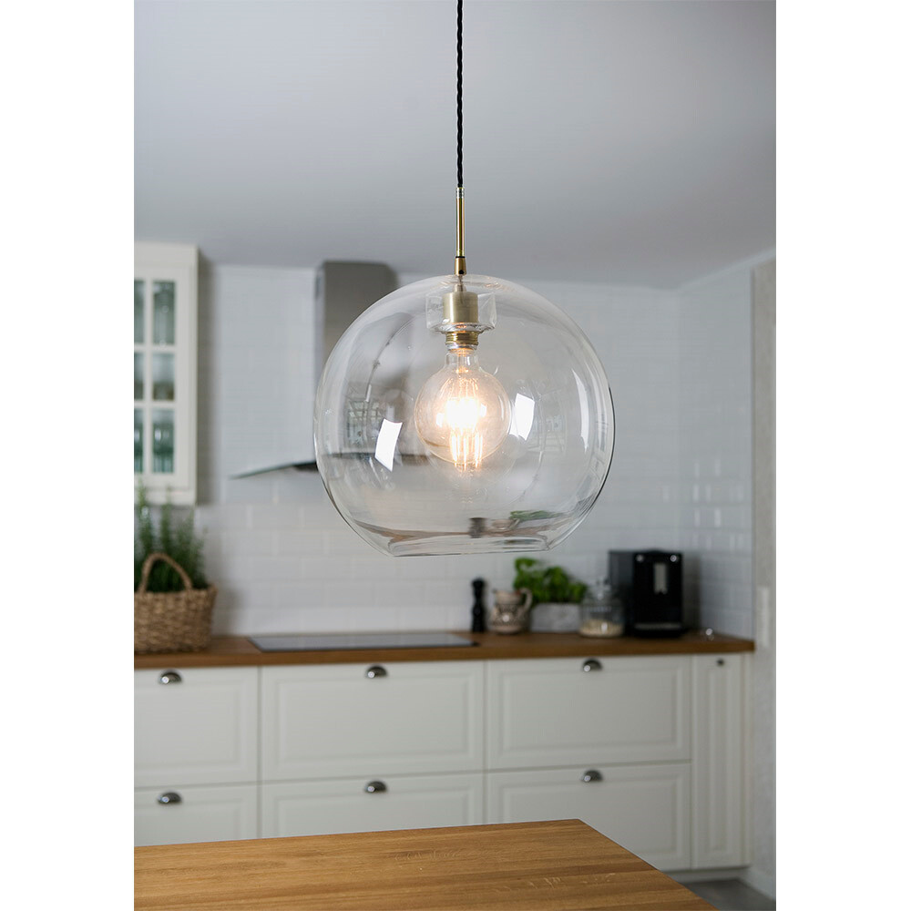 Gloria Smokey Glass Ø190 Belid Gloria Smokey Glass Ø190 Belid