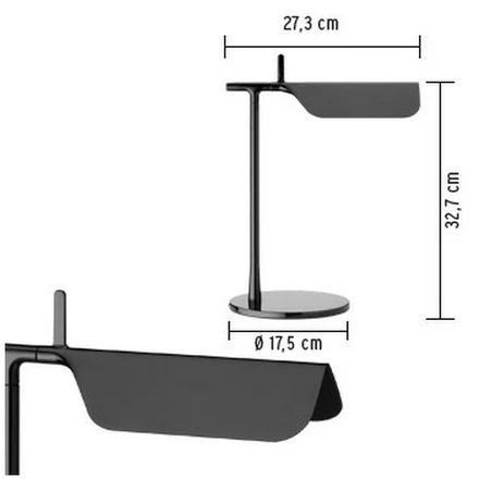 Tab Table Lamp Black LED - Buy