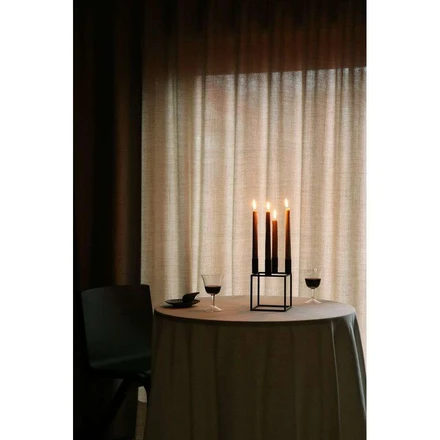 Kubus 4 Candle Holder Black - Audo Copenhagen