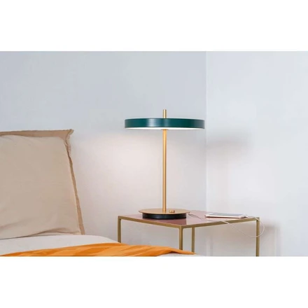 Forest green discount table lamp