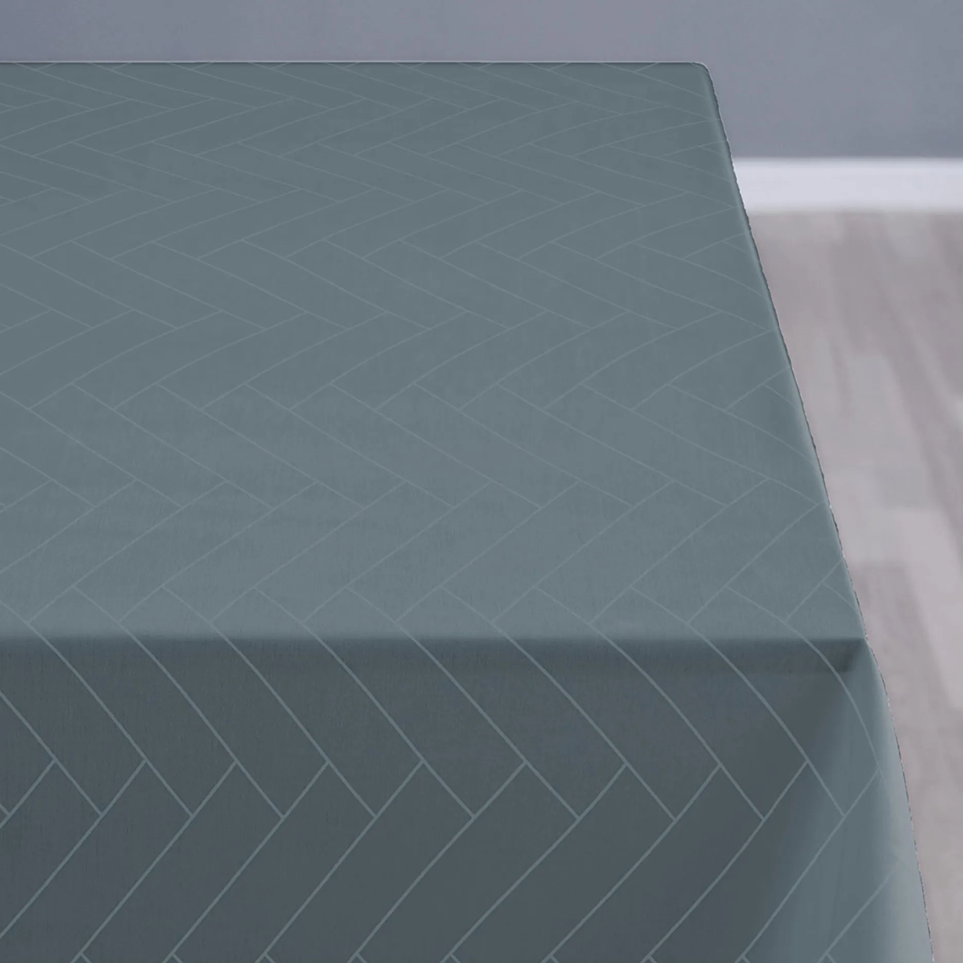 SÖDAHL Tiles dug 140x320 cm damask atlantic lige | Lækker kvalitet | fragt!