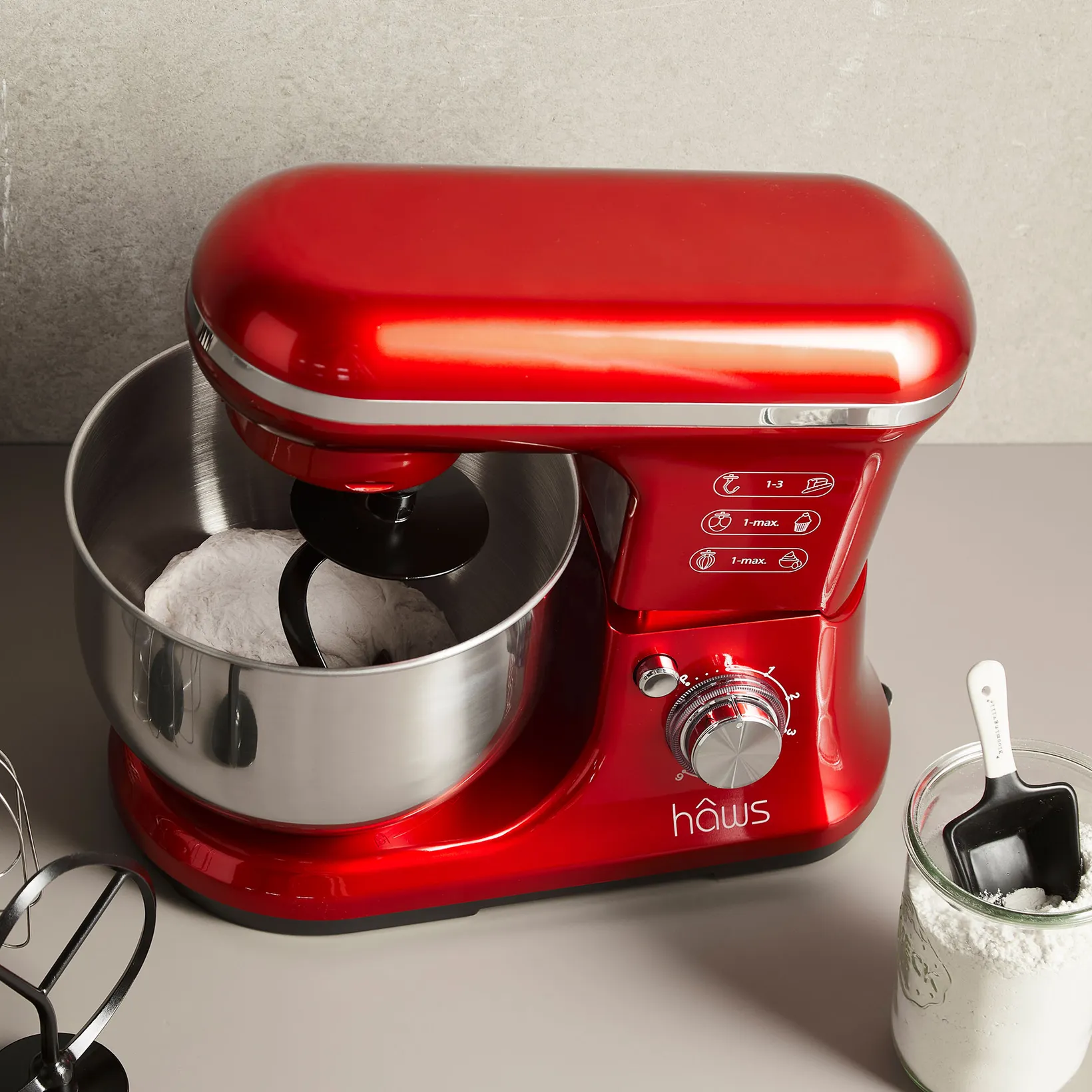 Køb Livø køkkenmaskine 5 rød lige her! | Lækker | Hurtig fragt!