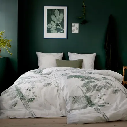 Køb Oat grass sengetøj 140x220 cm jade green lige her! | Lækker kvalitet | Hurtig fragt!