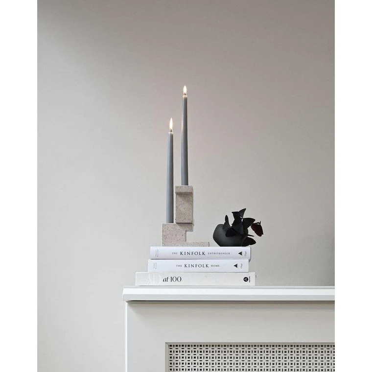 Brick Candle Holder Tall Limestone 101 Copenhagen Buy online