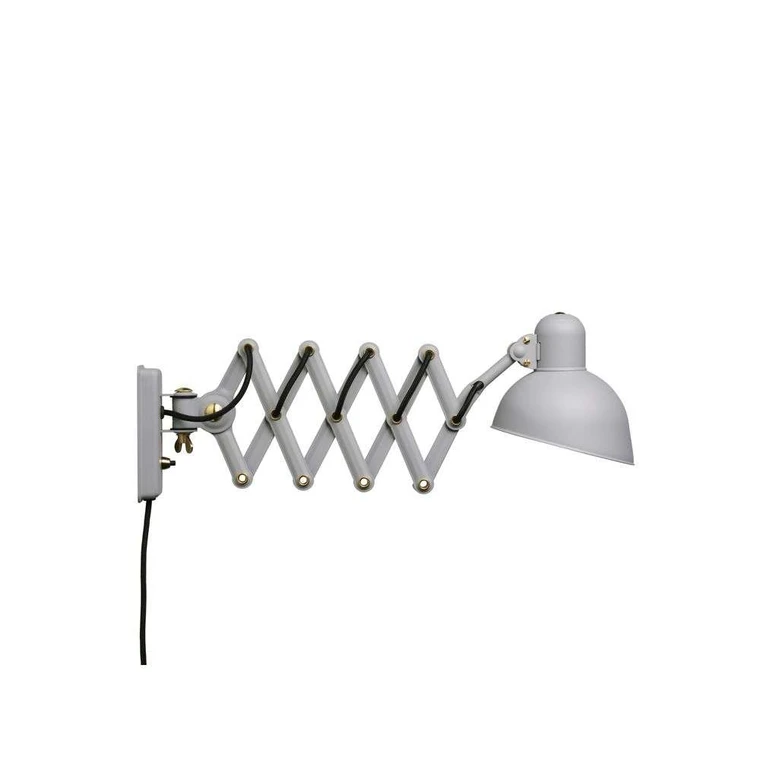 Kaiser Idell 6718-W Wall Lamp Scissor Lamp Easy Grey - Fritz