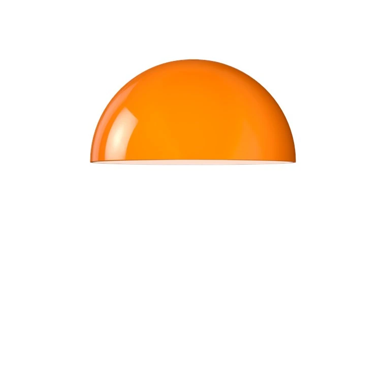 panthella mini abat-jour orange - louis poulsen