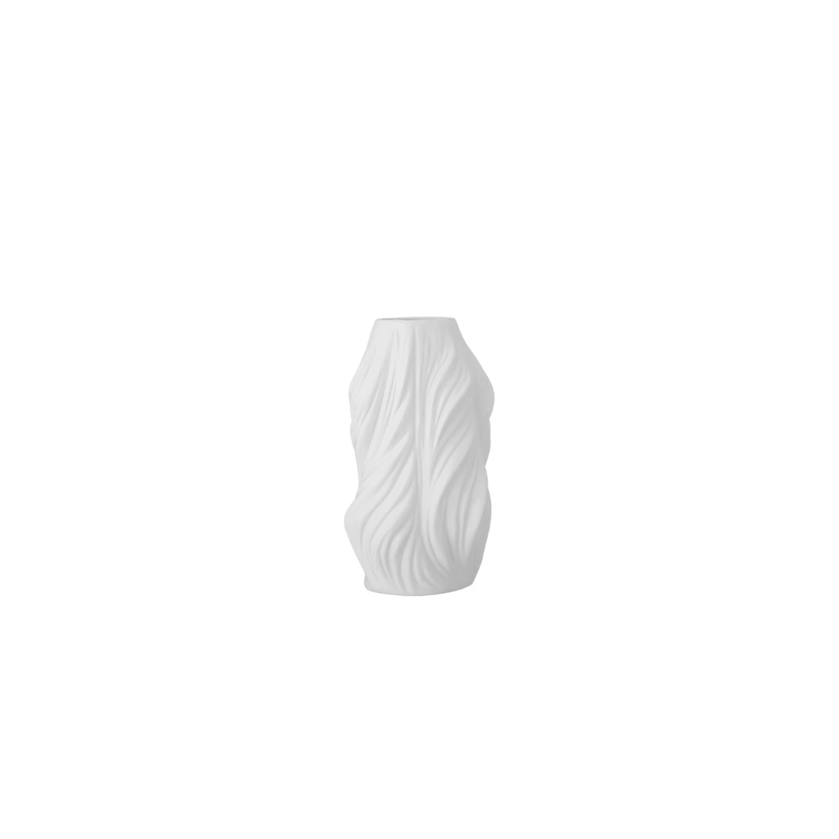 Sanak Vase White - Bloomingville