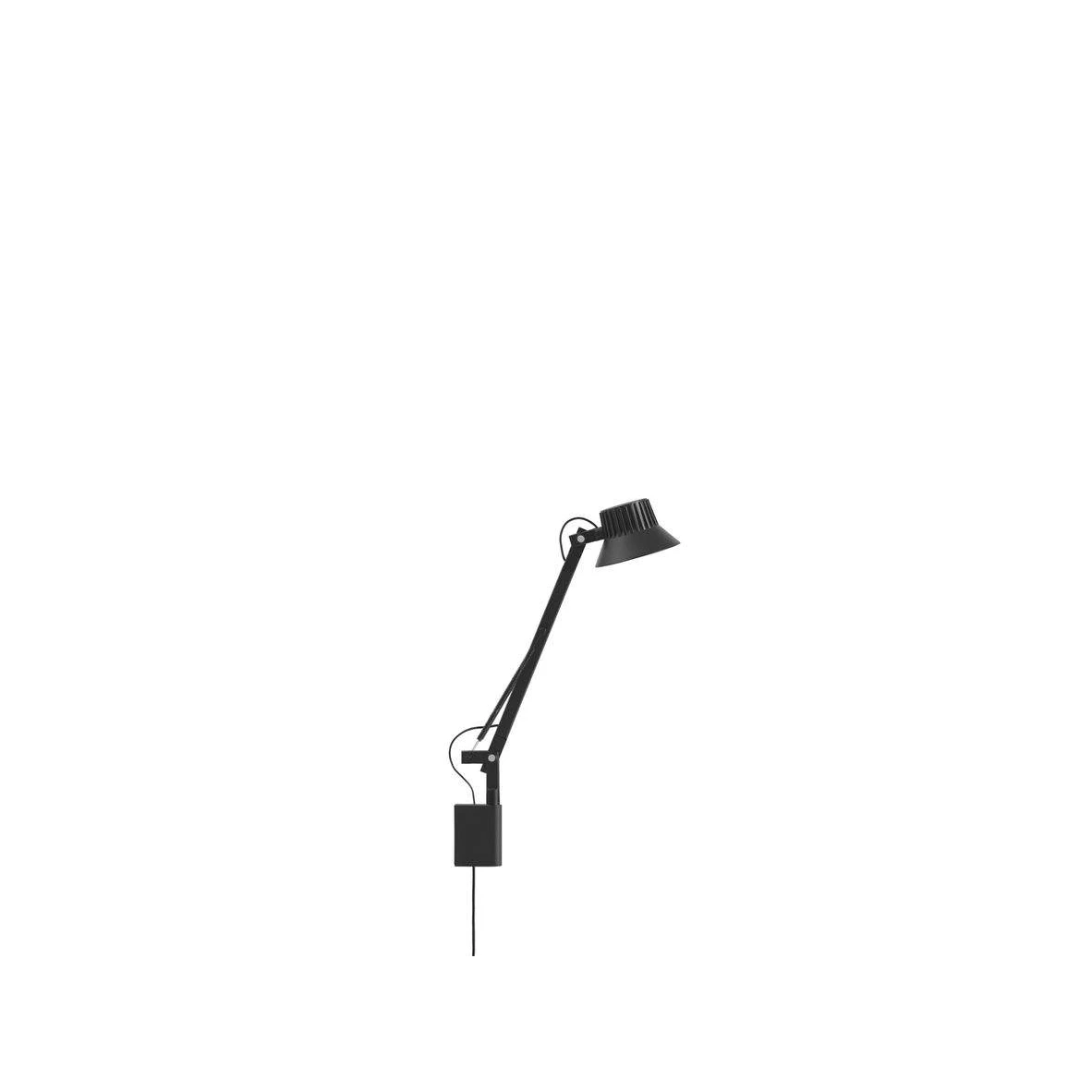 Dedicate Vägglampa S1 Black - Muuto - Köp online