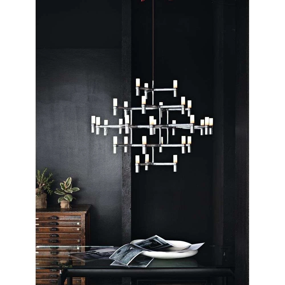 Crown Major Lampada a Sospensione Nero Placcato - Nemo Lighting - Acquista  qui