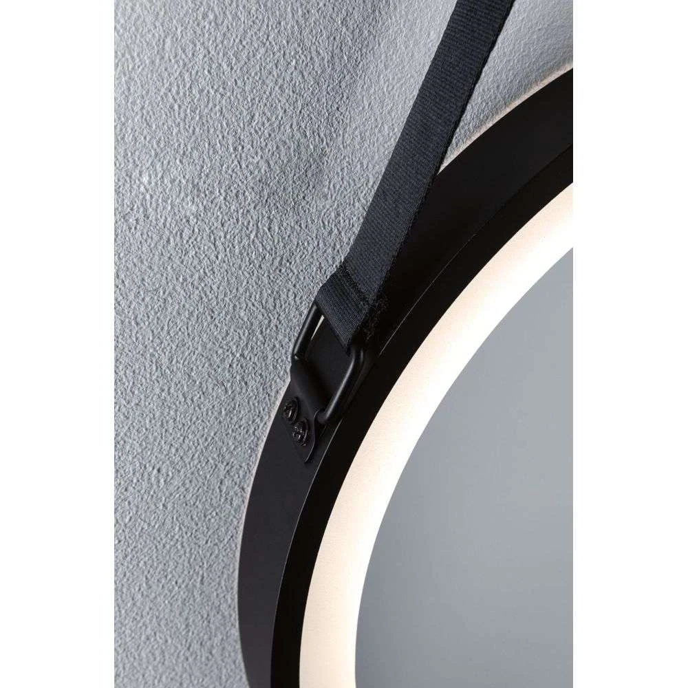 Miro LED Illuminated Mirror TW IP44 Amb. Mirror/Matt Black - Paulmann - Buy  online