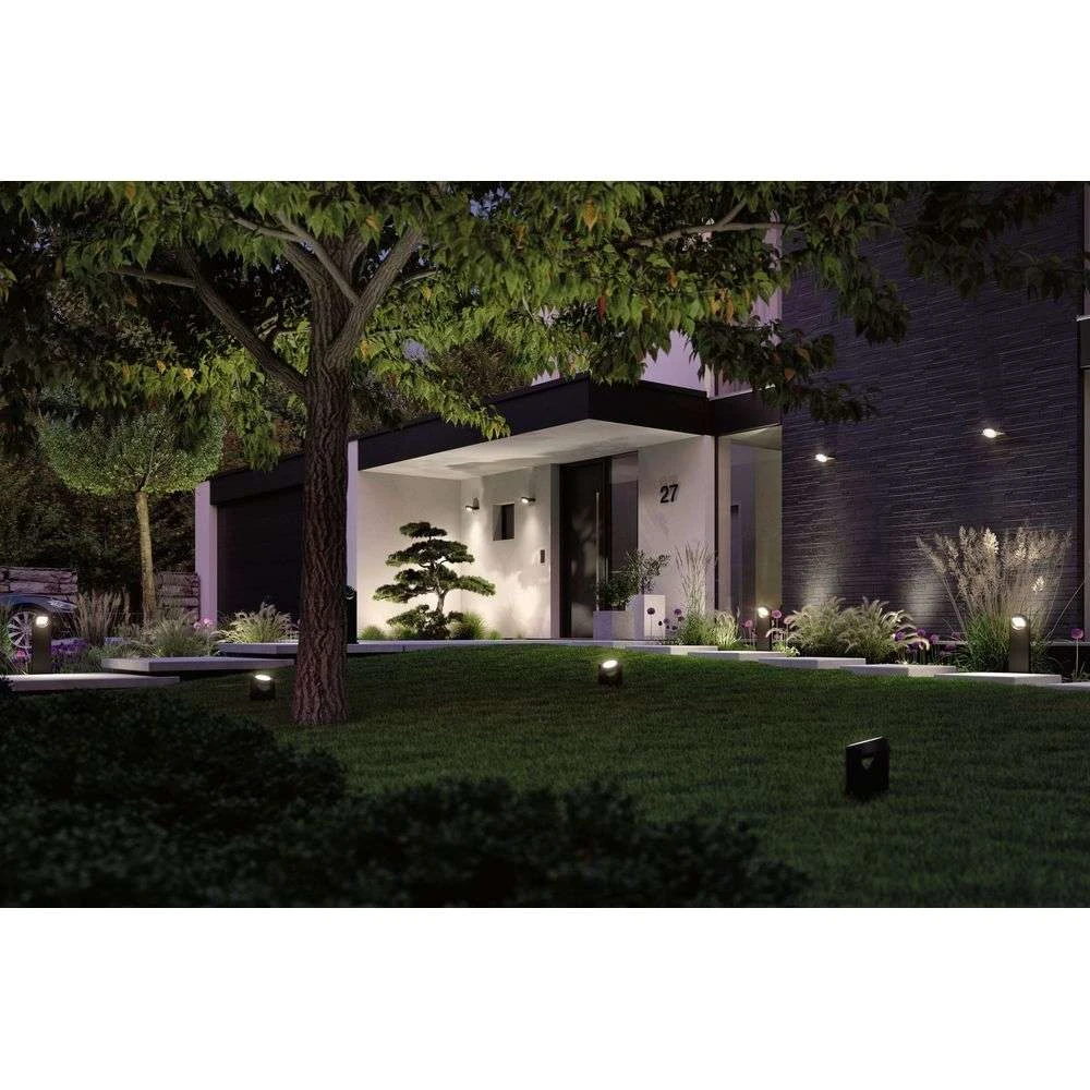 Swivea Spot Garten Leuchte Dark Grau Paulmann