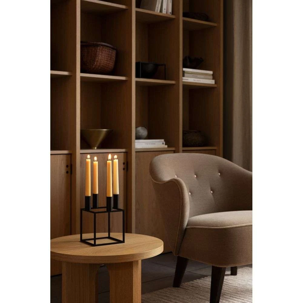 Kubus 4 Candle Holder Black - Audo Copenhagen