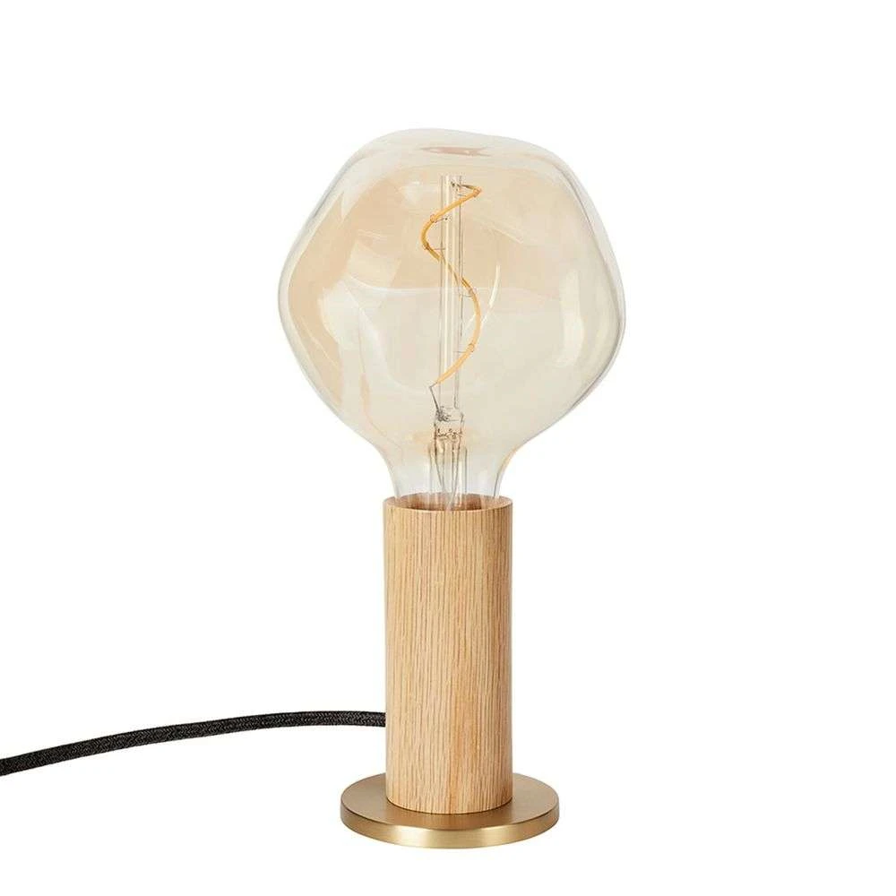 oak knuckle lampe de table avec voronoi-i - tala