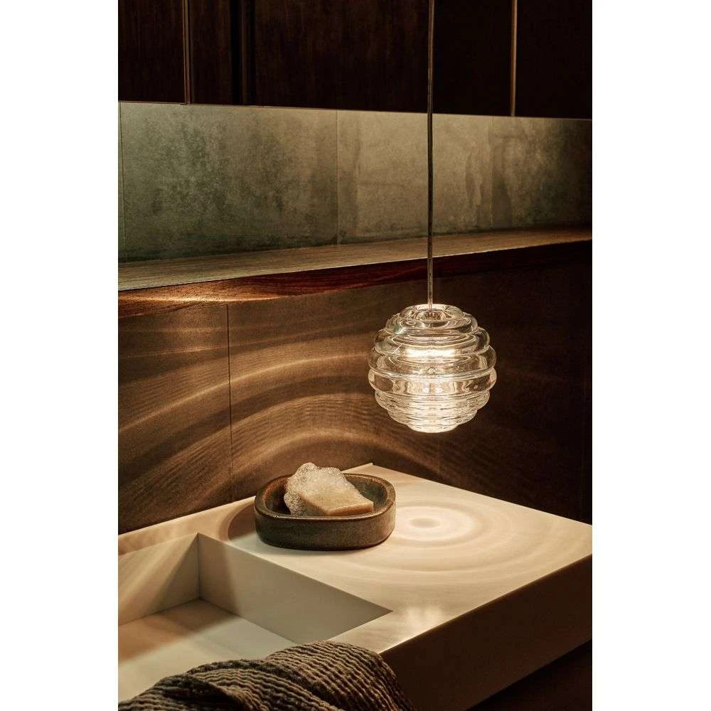 Press Pendelleuchte Mini Sphere 2700K Clear - Tom Dixon