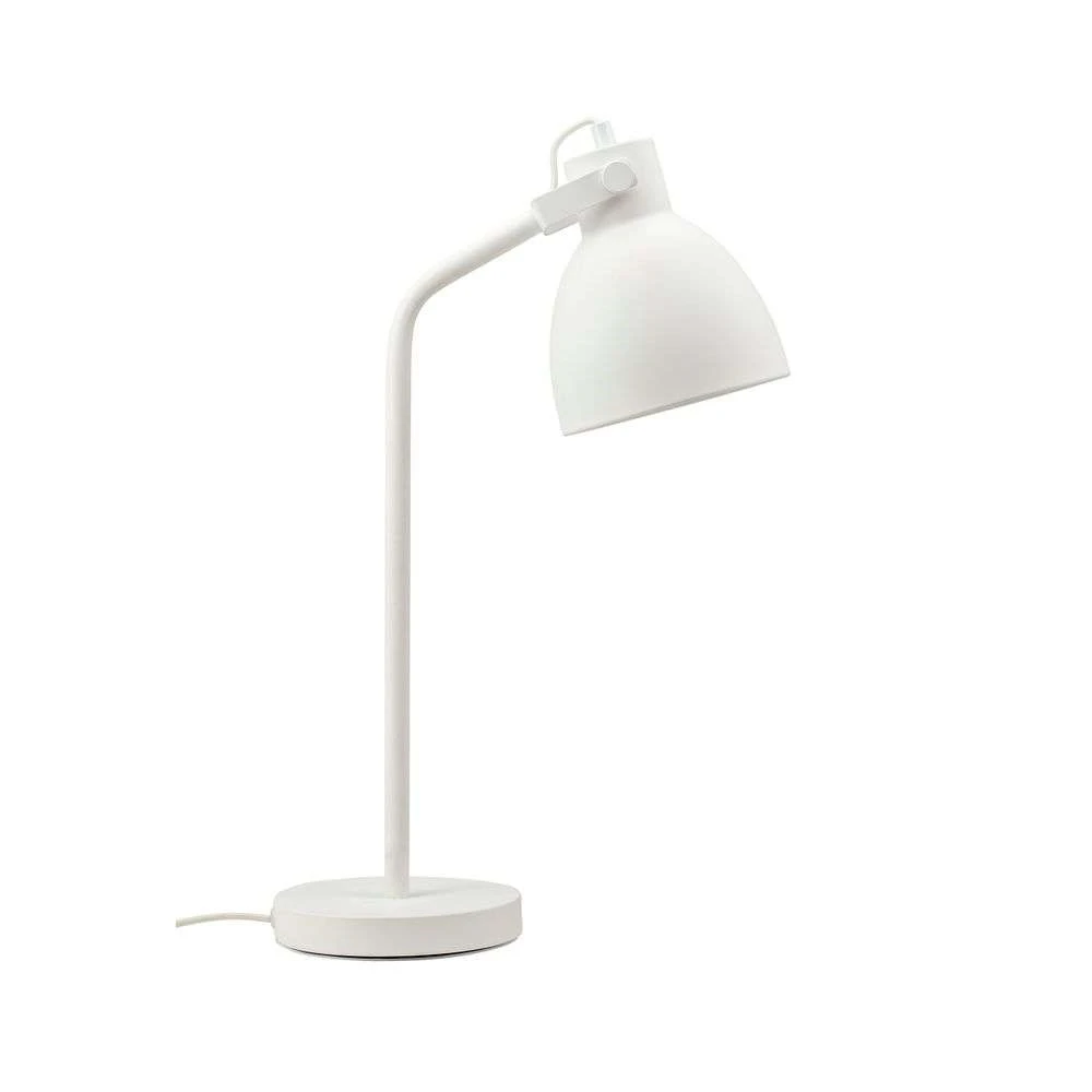 coast lampe de table matt white - dyberglarsen