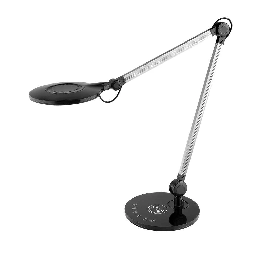 office lampe de table smart light shiny black - dyberglarsen