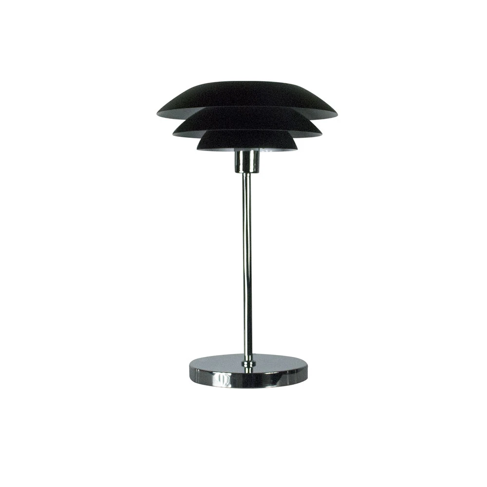 dl31 lampe de table noir mat - dyberglarsen