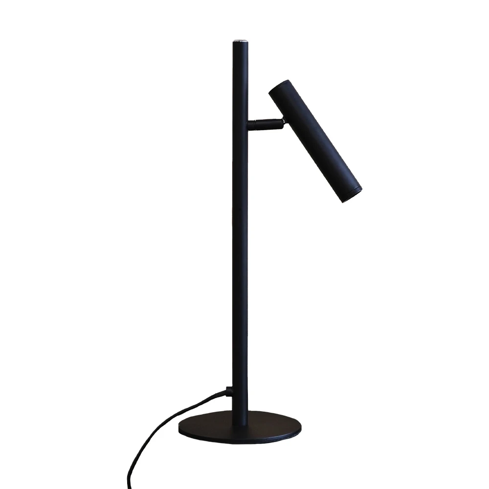carlo 1 lampe de table matt black - dyberglarsen