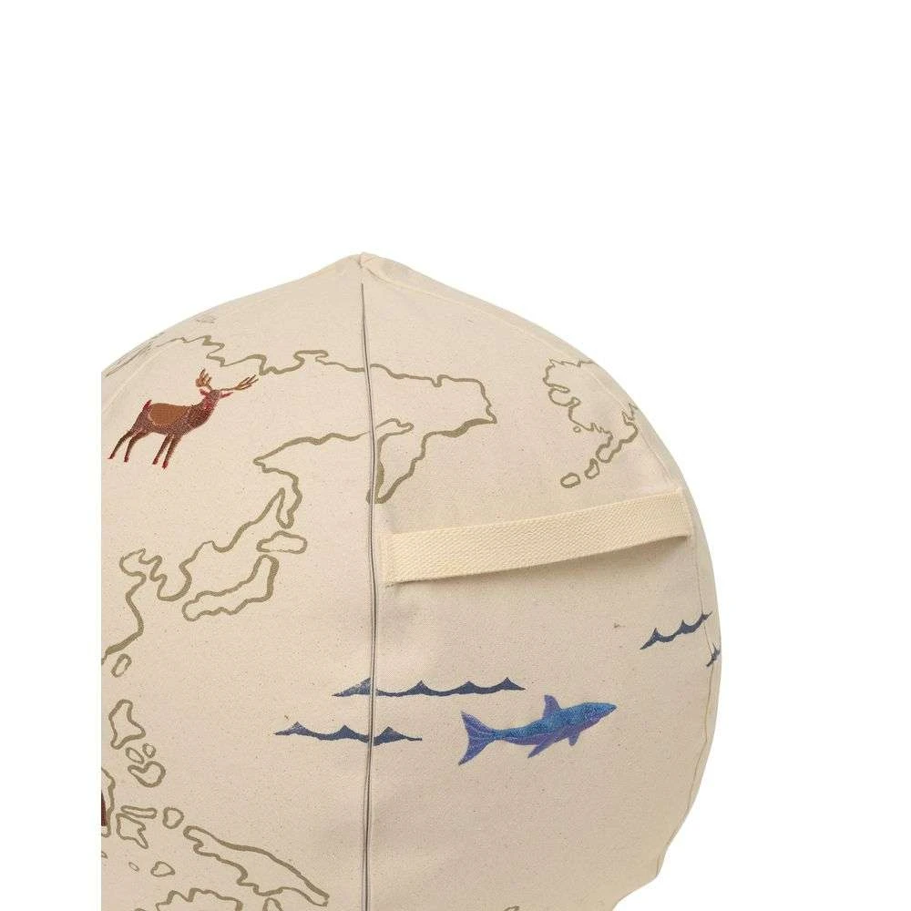 The World Pouf Off White ferm LIVING Acquista qui