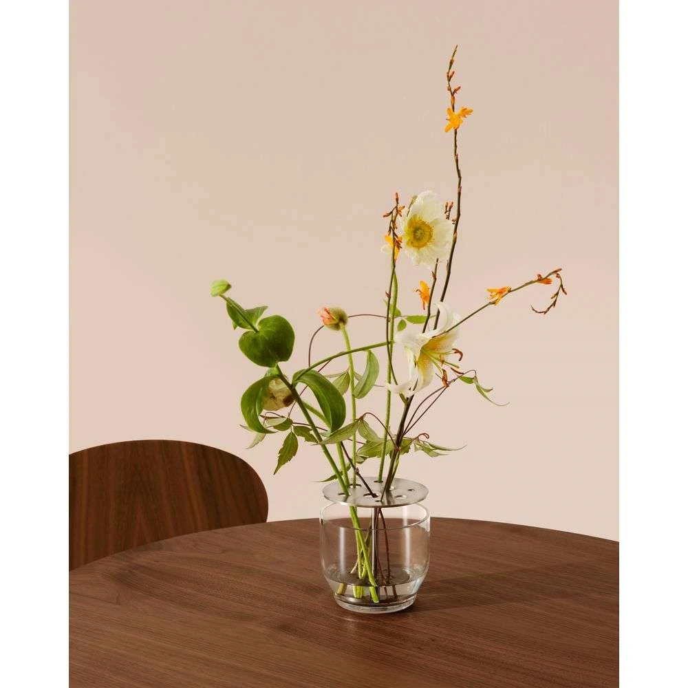 Lengtegraad vroegrijp geweld Ikebana Vase Small Stainless Steel - Fritz Hansen - Buy here