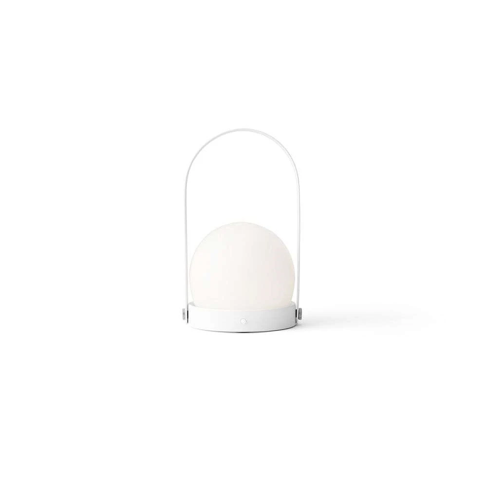 carrie portable lampe de table white - menu