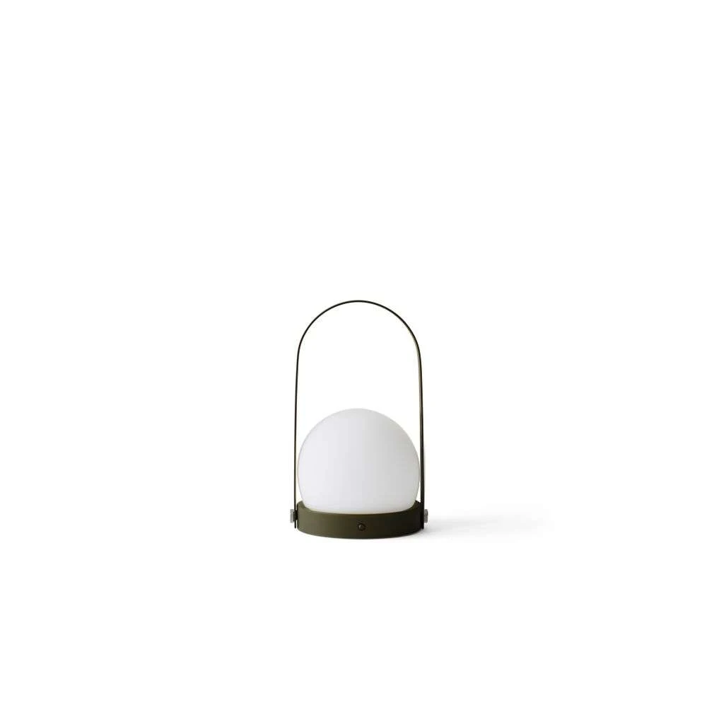carrie portable lampe de table olive - menu