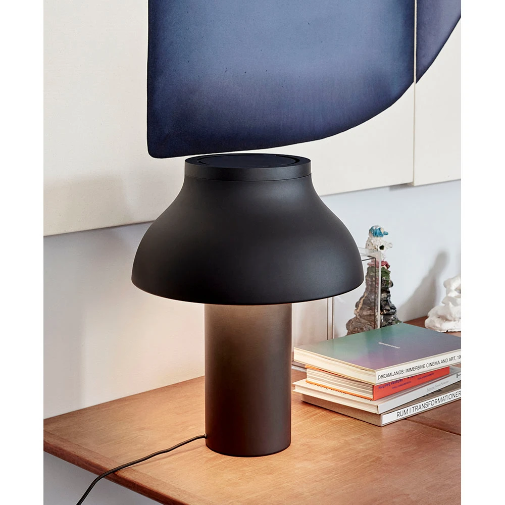 Lampe de table PC / H. 33 ou 55 cm / Métal Noir / Hay
