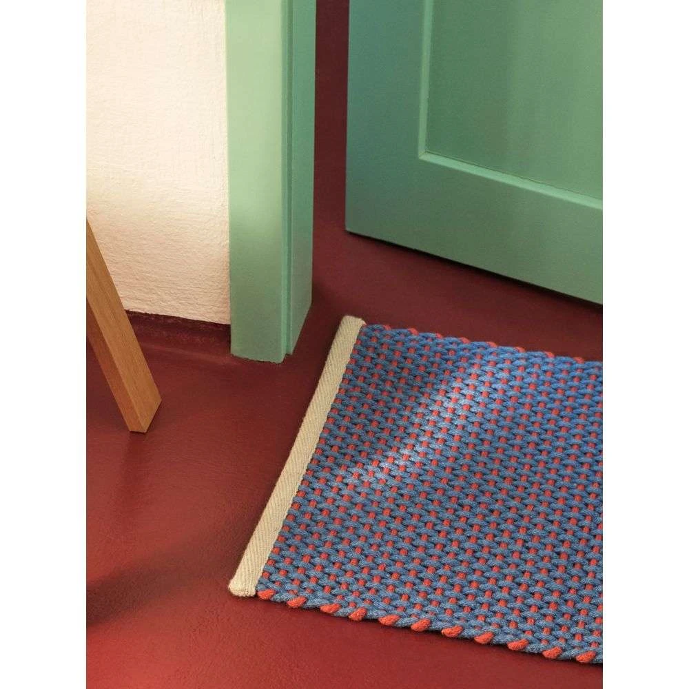 Mac Carpet Rain Set Of 2 Pieces Solid Door Mat 85 Cm × 55 Cm - Light