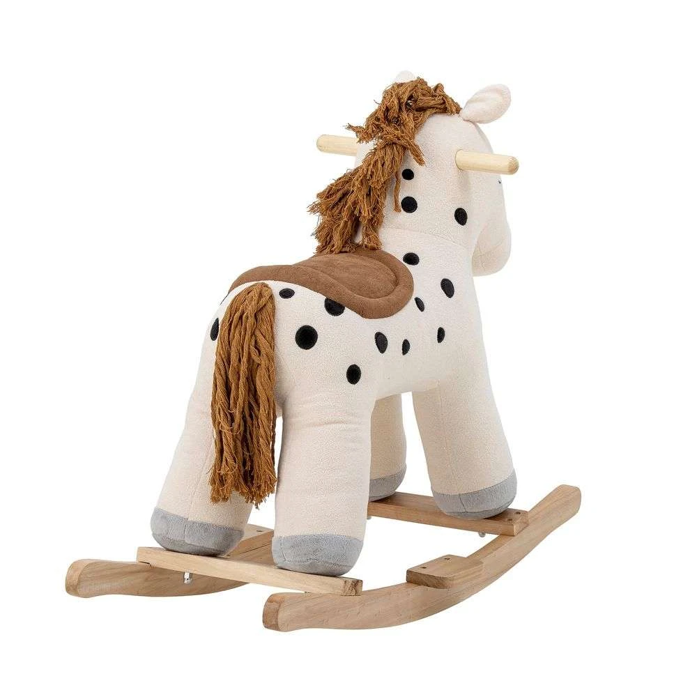 Merlen Rocking Toy Horse White Bloomingville