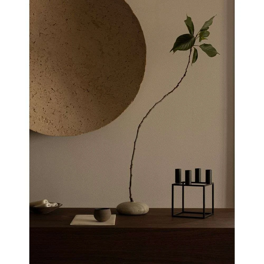 Kubus 4 Candle Holder Black - Audo Copenhagen