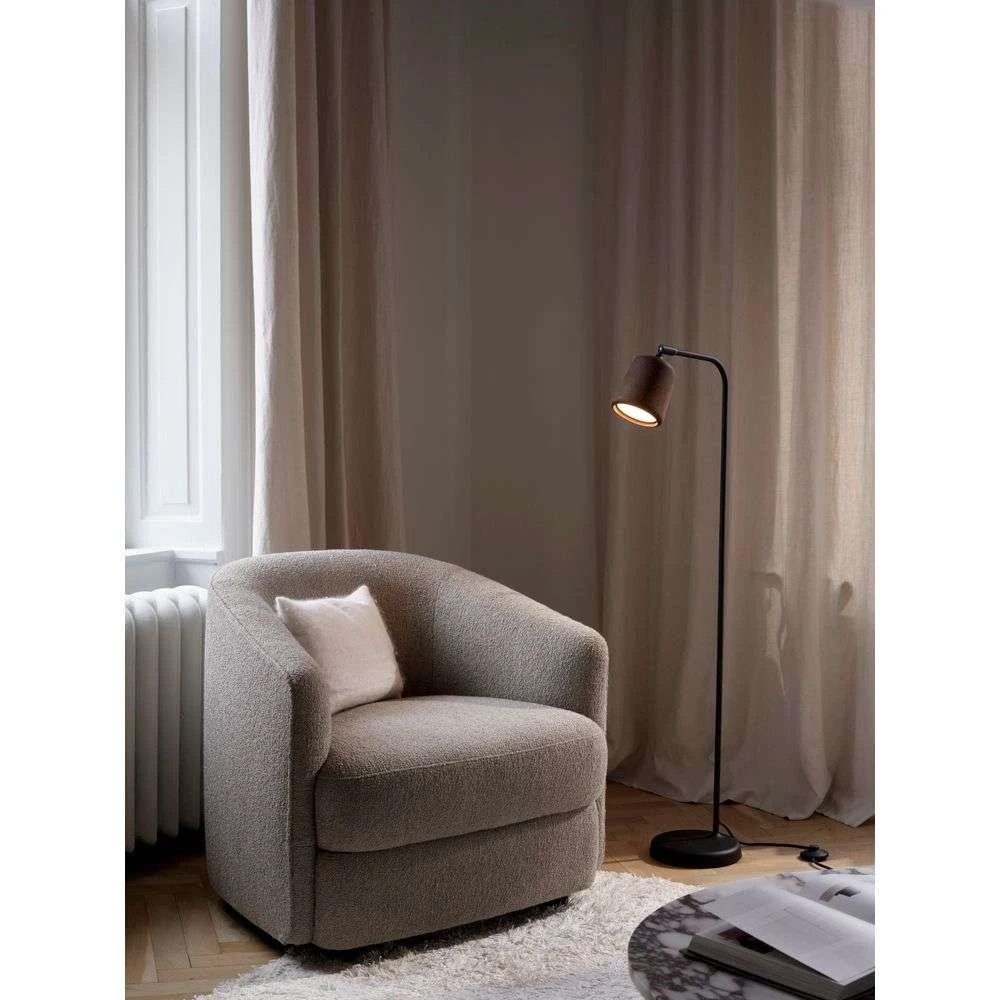 Material Floor Lamp Dark Grey Concrete New Works