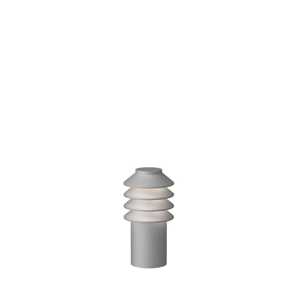 Bysted Garden Short LED 2700K w/Assise Aluminium - Louis Poulsen