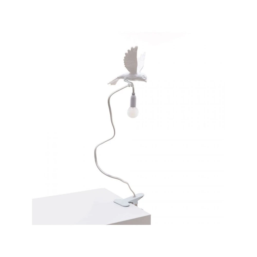 Sparrow Landing Lampada con Morsetto White - Seletti