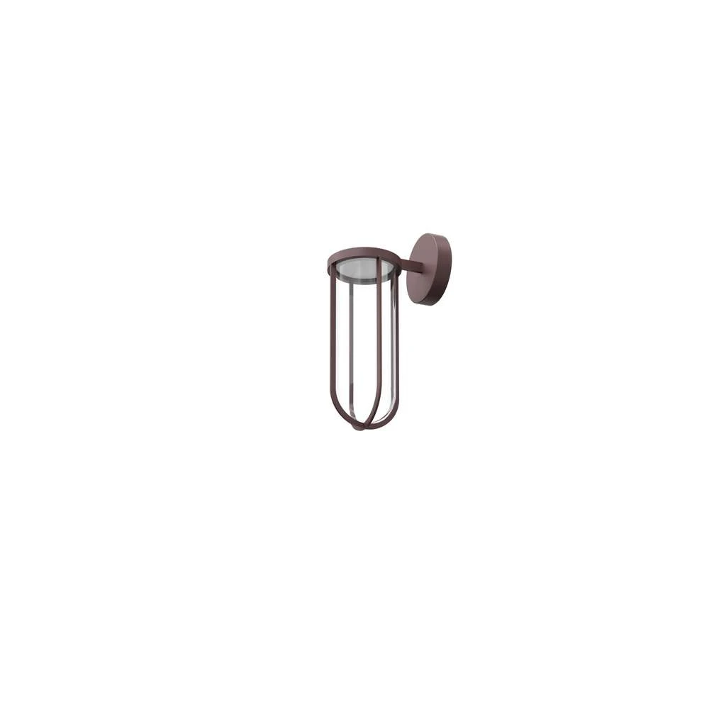 In Vitro Outdoor Wall Lamp Deep Brown Flos Buy here