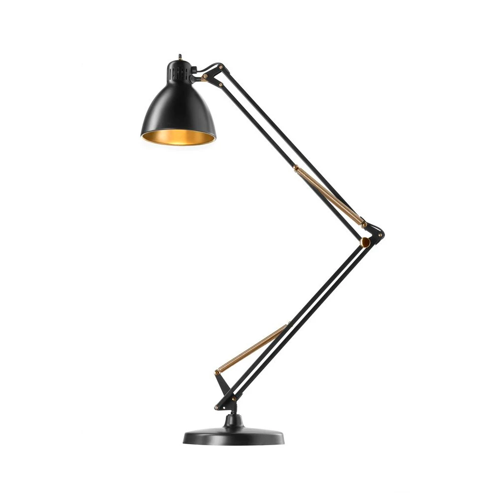 Archi T2 Lampe de Table avec Base Noir/Or - NORDIC LIVING